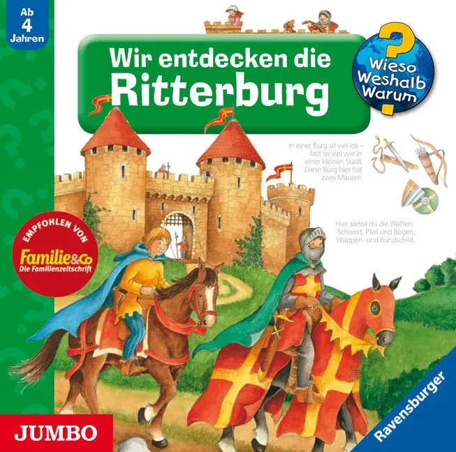 Cover: 9783833710421 | Wir entdecken die Ritterburg, Audio-CD | Wieso, weshalb, warum? | CD