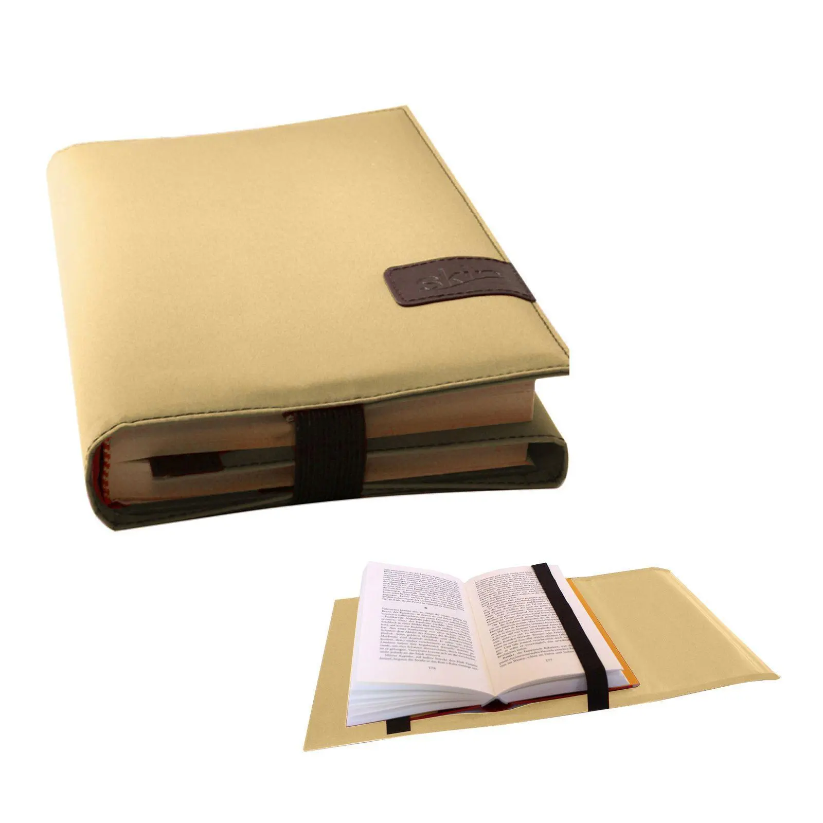 Cover: 4260106430521 | BookSkin elfenbein | Skin von Barth &amp; Bauer | Taschenbuch | Deutsch