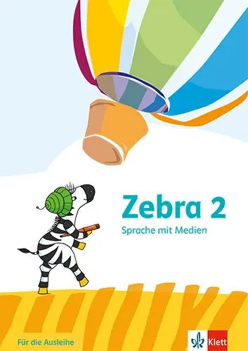 Cover: 9783122710521 | Zebra 2. Arbeitsheft Sprache mit Medien (Ausleihmaterial) Klasse 2