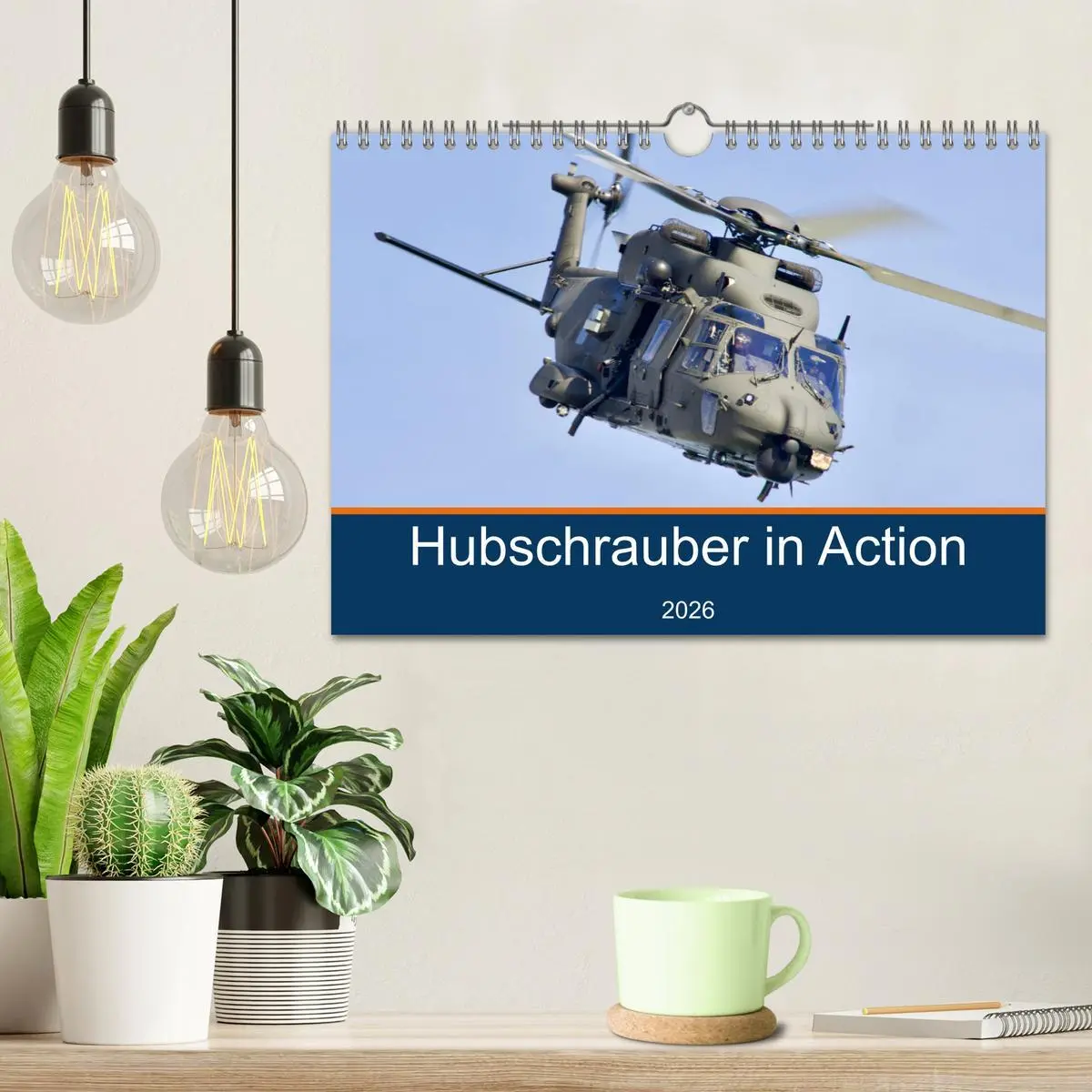 Bild: 9783457740521 | Hubschrauber in Action (Wandkalender 2026 DIN A4 quer), CALVENDO...