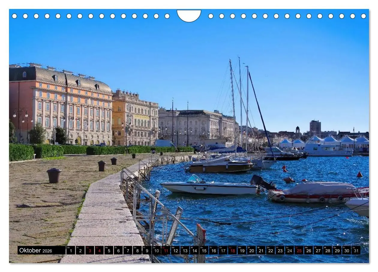 Bild: 9783457980521 | Triest und seine Riviera (Wandkalender 2026 DIN A4 quer), CALVENDO...