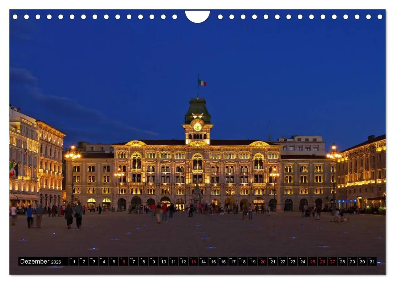Bild: 9783457980521 | Triest und seine Riviera (Wandkalender 2026 DIN A4 quer), CALVENDO...