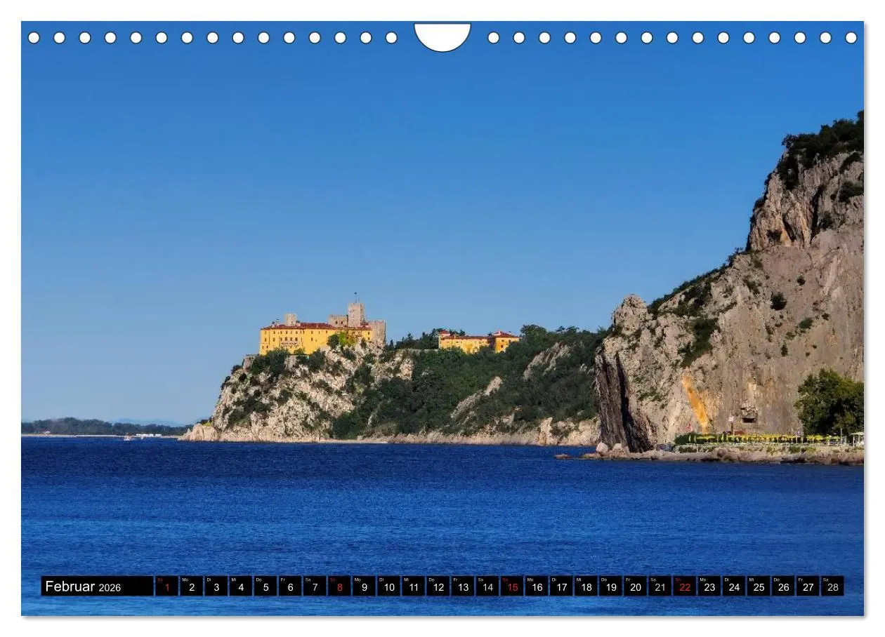 Bild: 9783457980521 | Triest und seine Riviera (Wandkalender 2026 DIN A4 quer), CALVENDO...