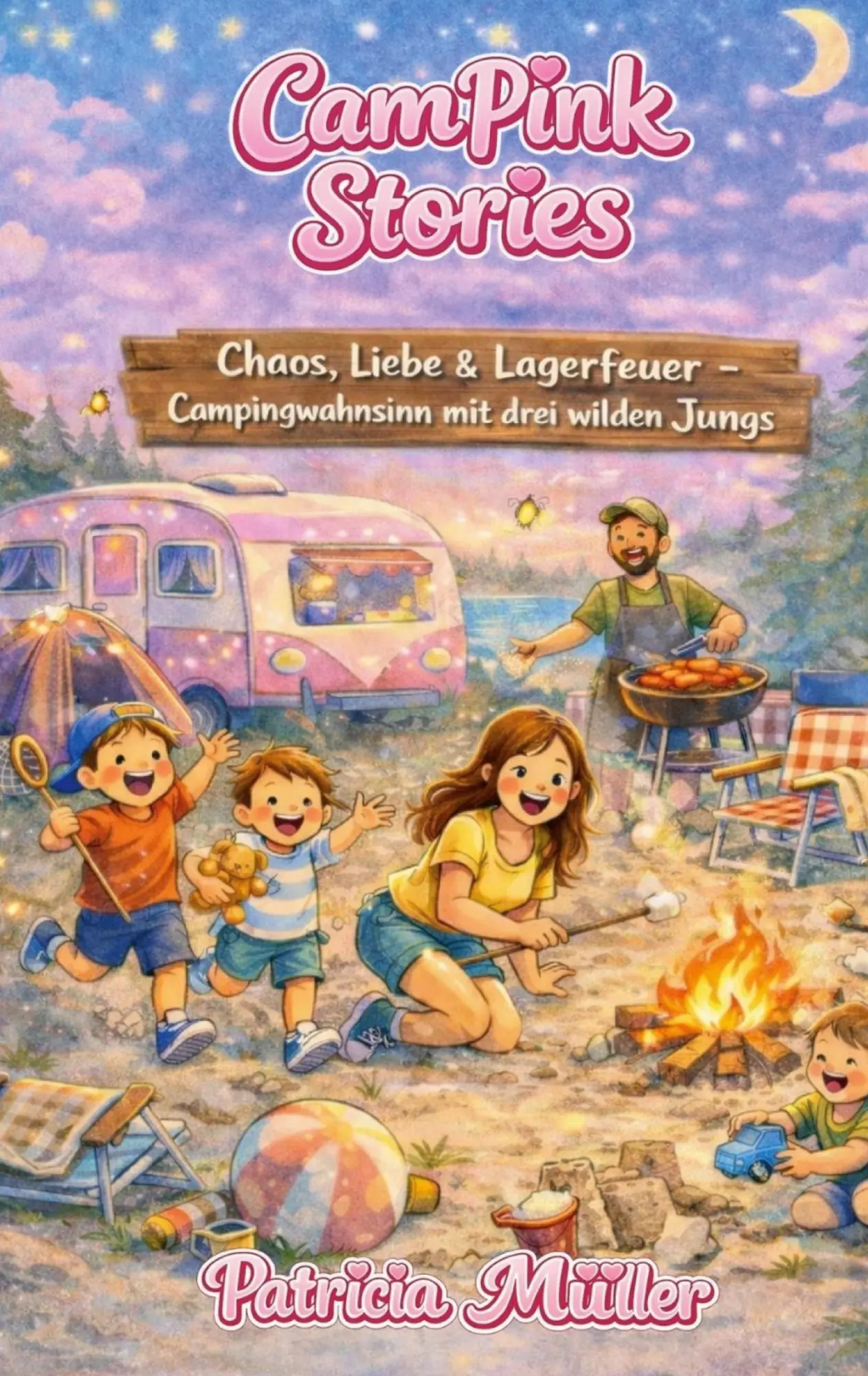 Cover: 9783695720521 | CamPink Stories | Chaos, Liebe und Lagerfeuer | Patricia Müller | Buch