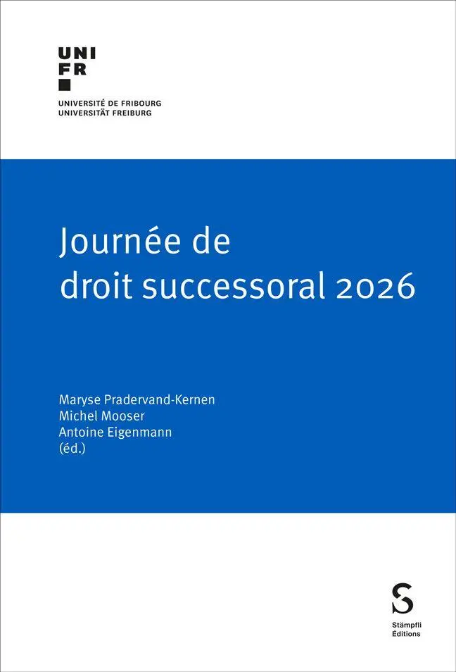 Journée de droit successoral 2026