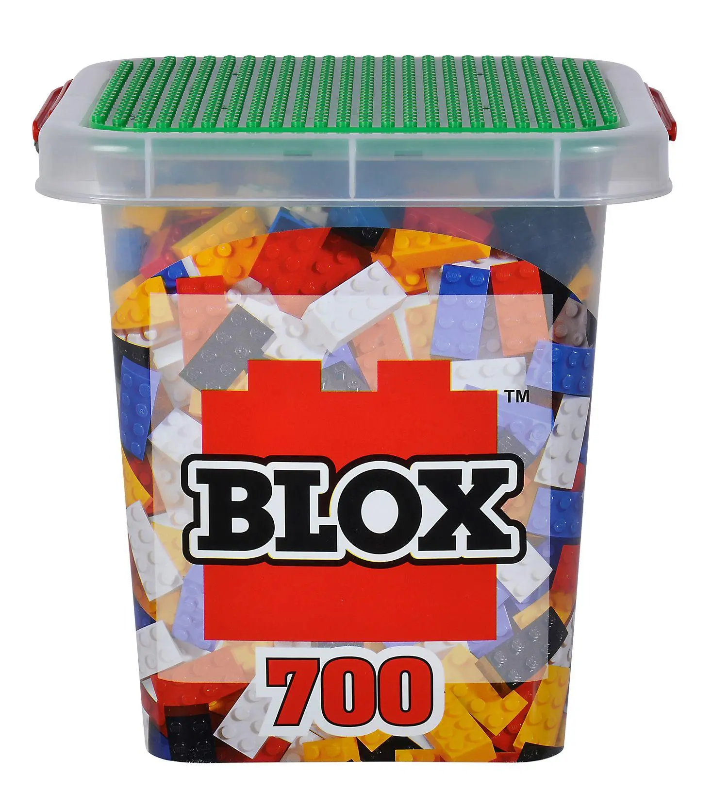 Cover: 8000796090621 | Blox - 700 Bausteine bunt - incl. Box - kompatibel mit bekannten...