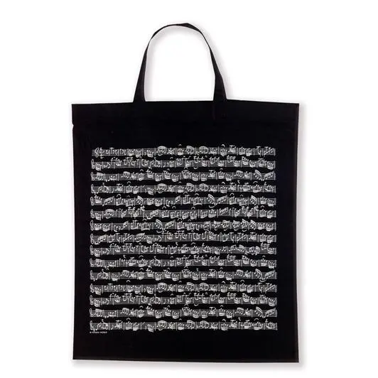 Cover: 9120016970621 | Tote bag Sheet music black | Tragtasche | Vienna World