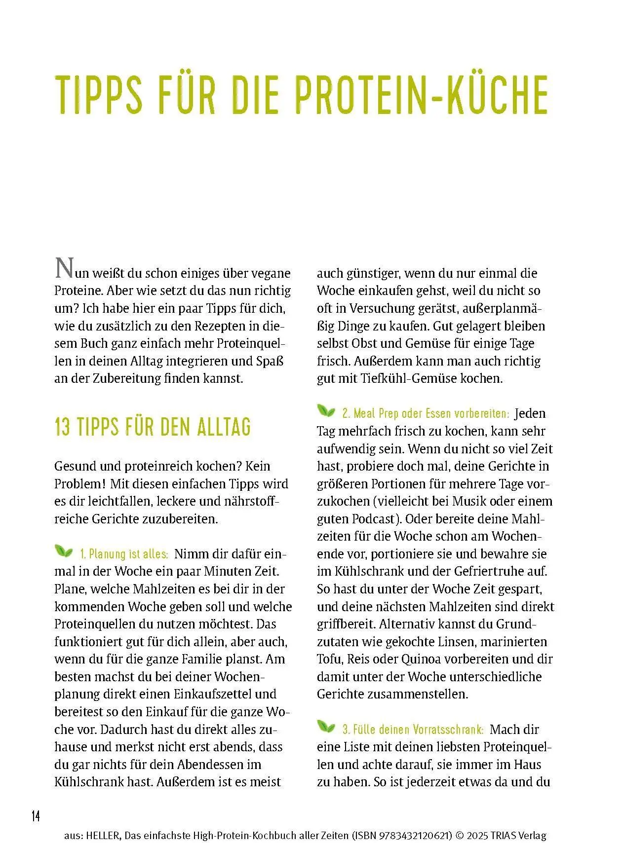 Bild: 9783432120621 | Das einfachste High-Protein-Kochbuch aller Zeiten | Leandra Heller