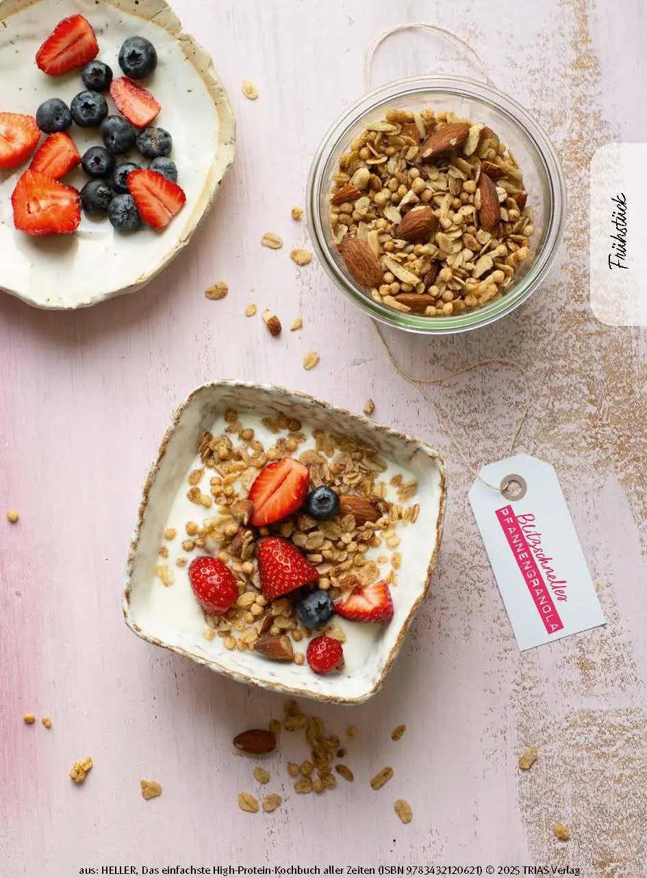 Bild: 9783432120621 | Das einfachste High-Protein-Kochbuch aller Zeiten | Leandra Heller