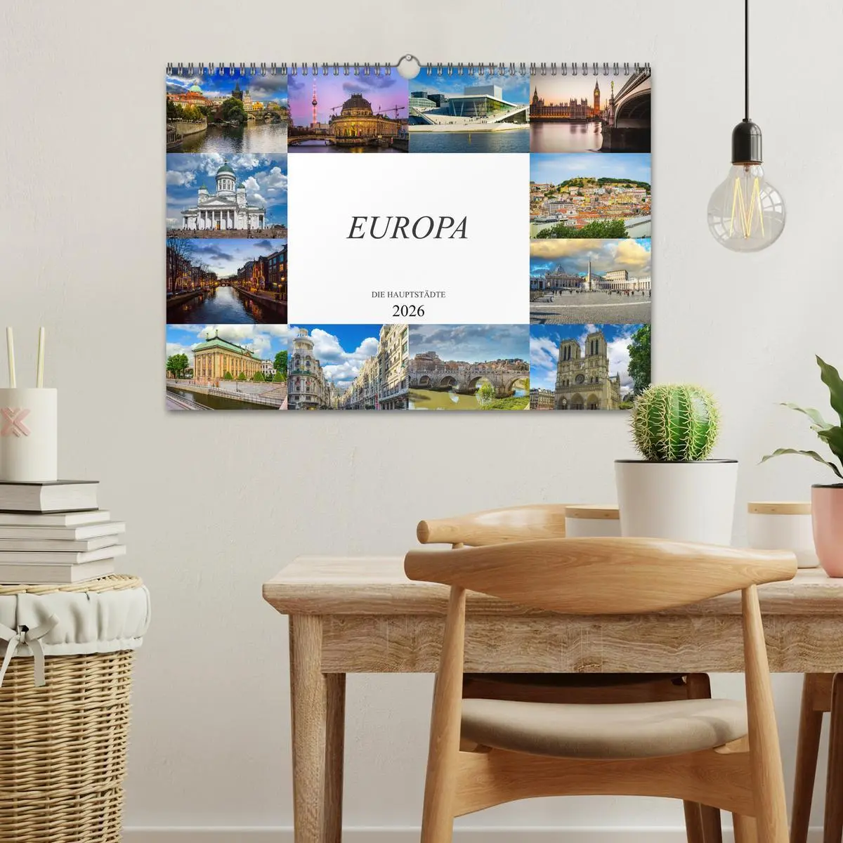 Bild: 9783457800621 | Europa Die Hauptstädte (Wandkalender 2026 DIN A3 quer), CALVENDO...