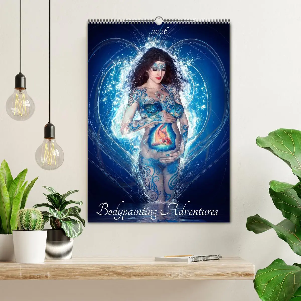 Bild: 9783516370621 | Bodypainting Adventures (Wandkalender 2026 DIN A2 hoch), CALVENDO...