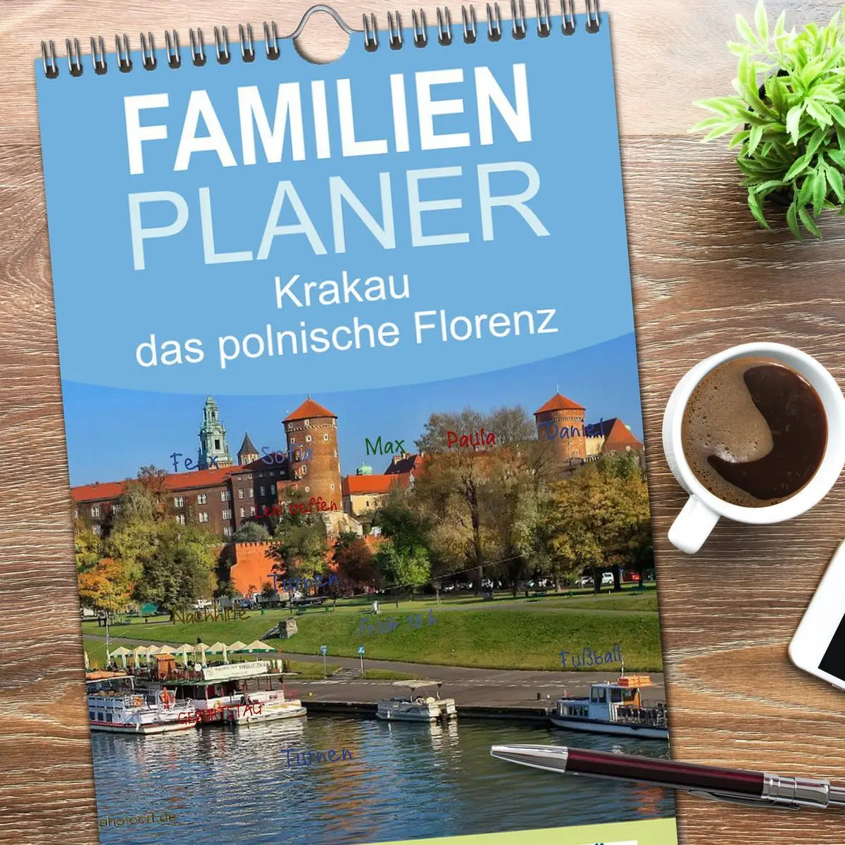Bild: 9783516510621 | Familienplaner 2026 - Krakau - das polnische Florenz mit 5 Spalten...