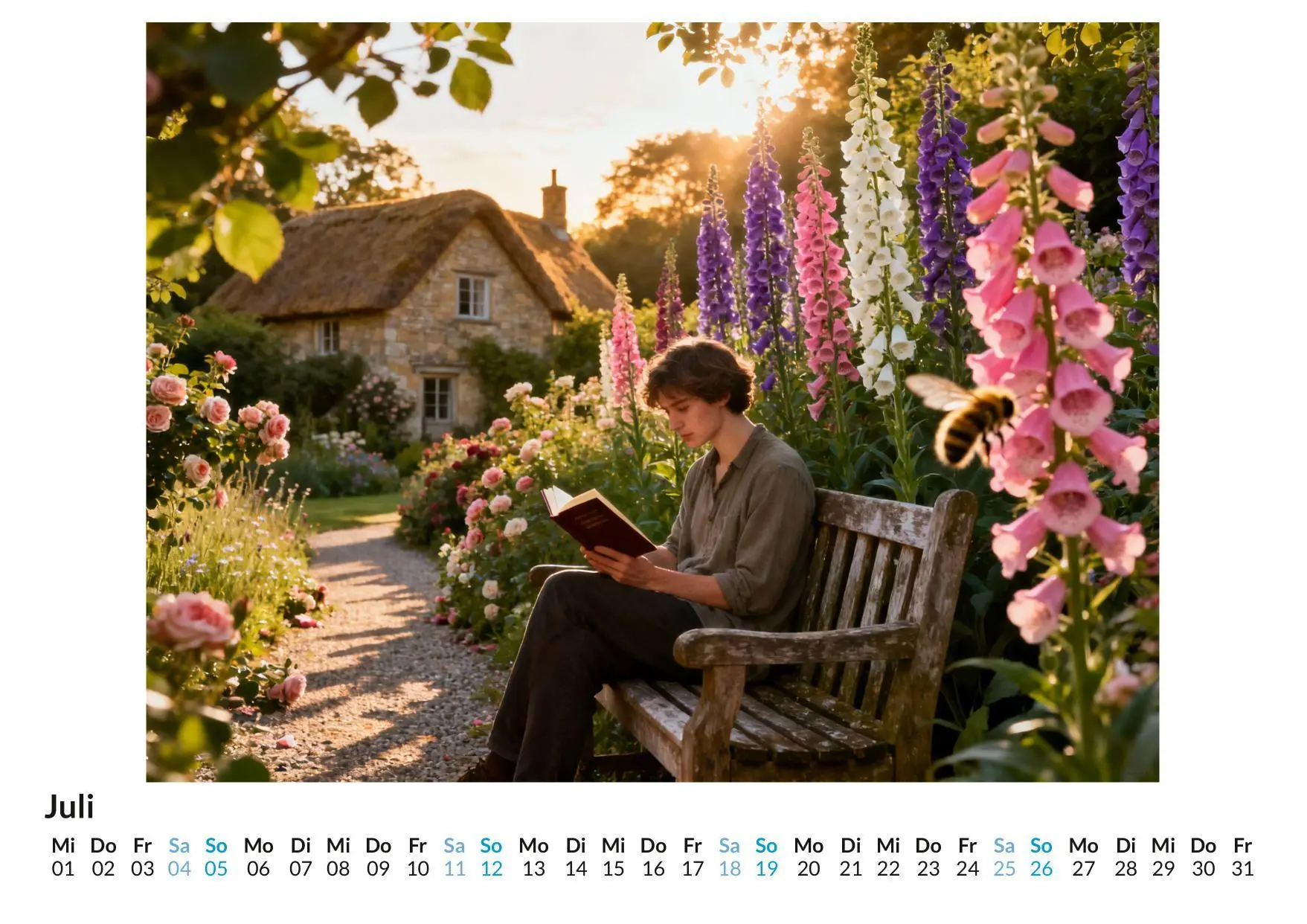 Bild: 9783695330621 | Englische Gärten &amp; Cottages | Charlotte Hoffmann | Kalender | Deutsch