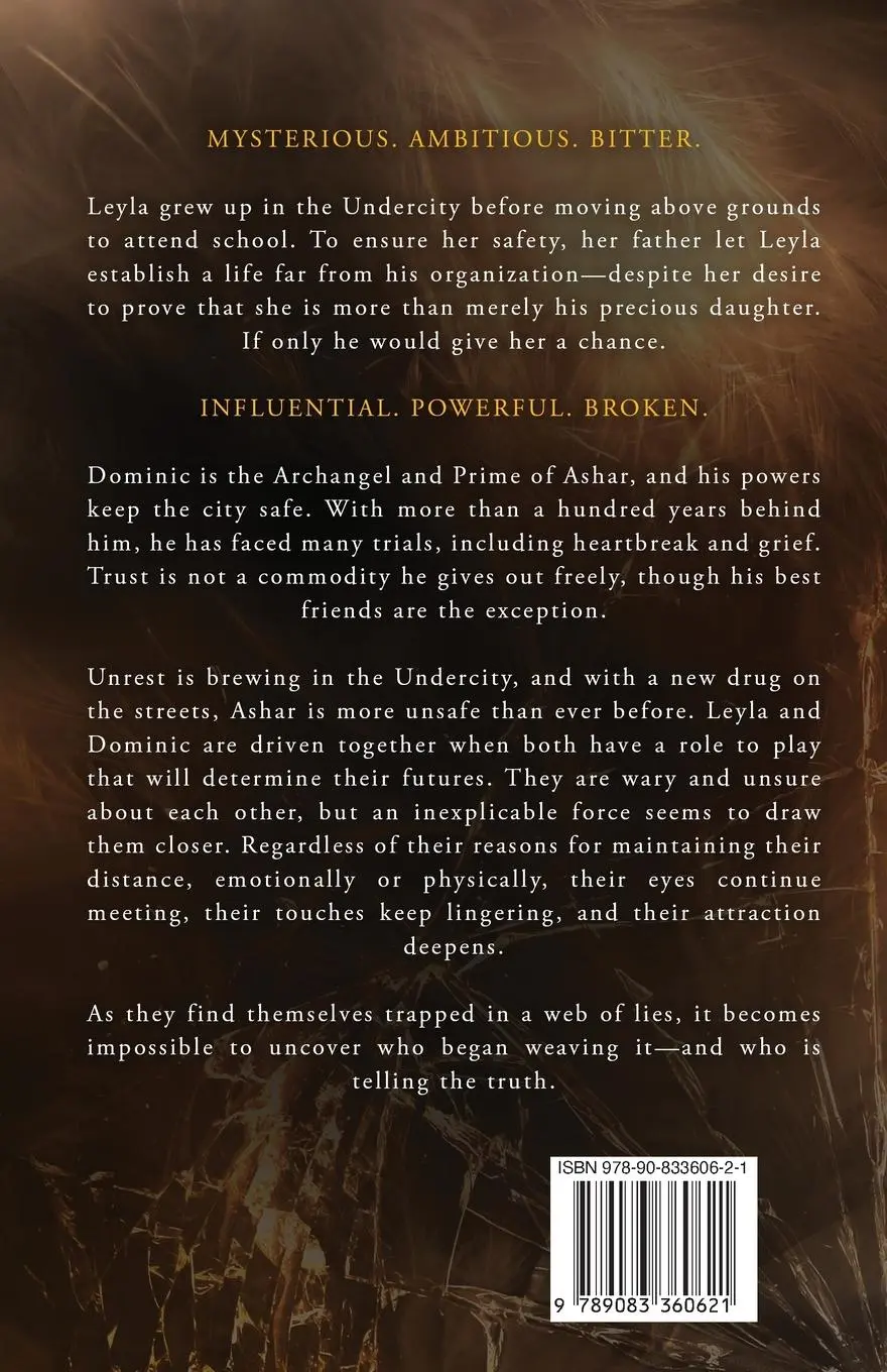 Rückseite: 9789083360621 | A Web of Lies | An Urban Romantasy | Britt van den Elzen | Taschenbuch