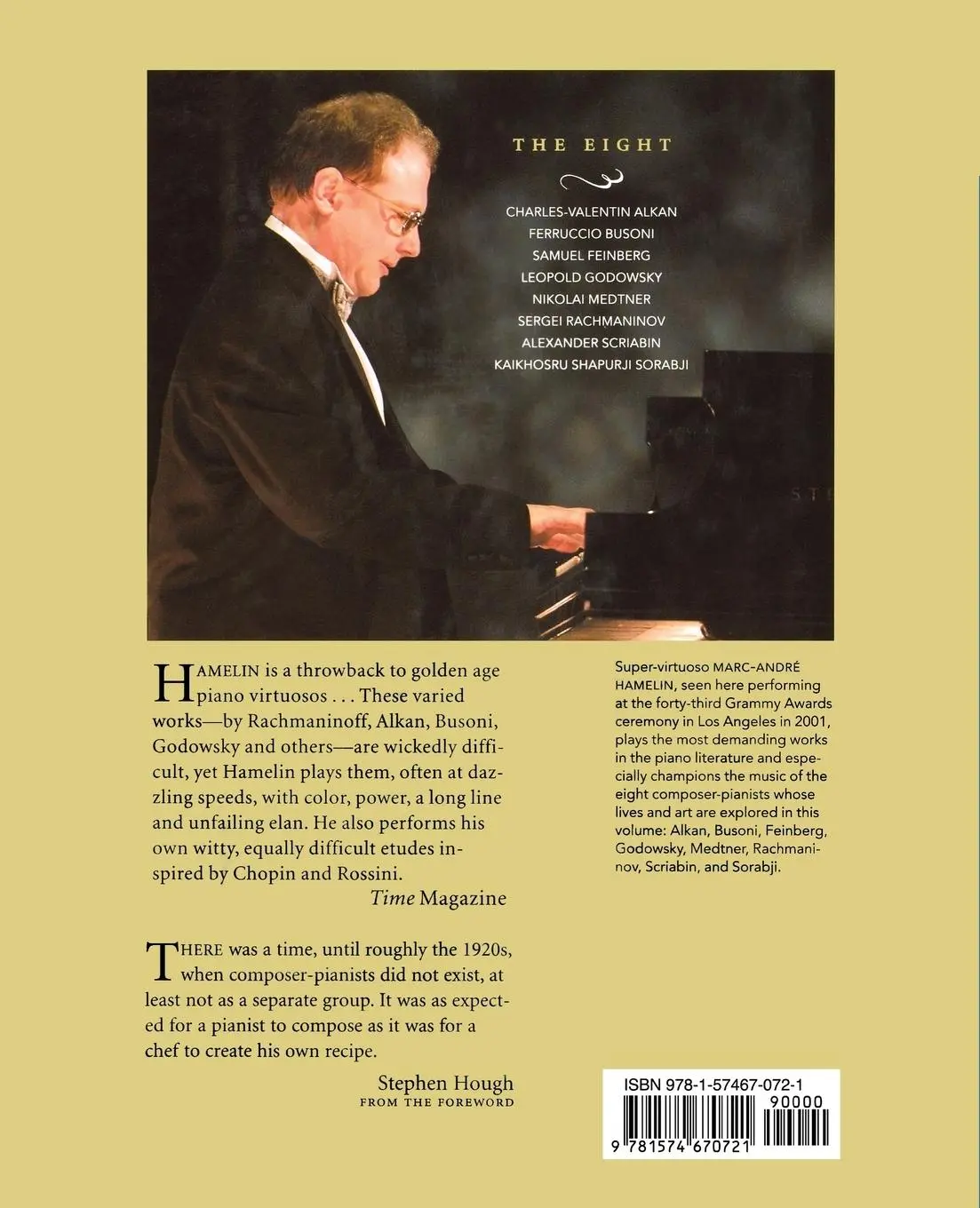 Rückseite: 9781574670721 | The Composer-Pianists | Hamelin and The Eight | Robert Rimm | Buch