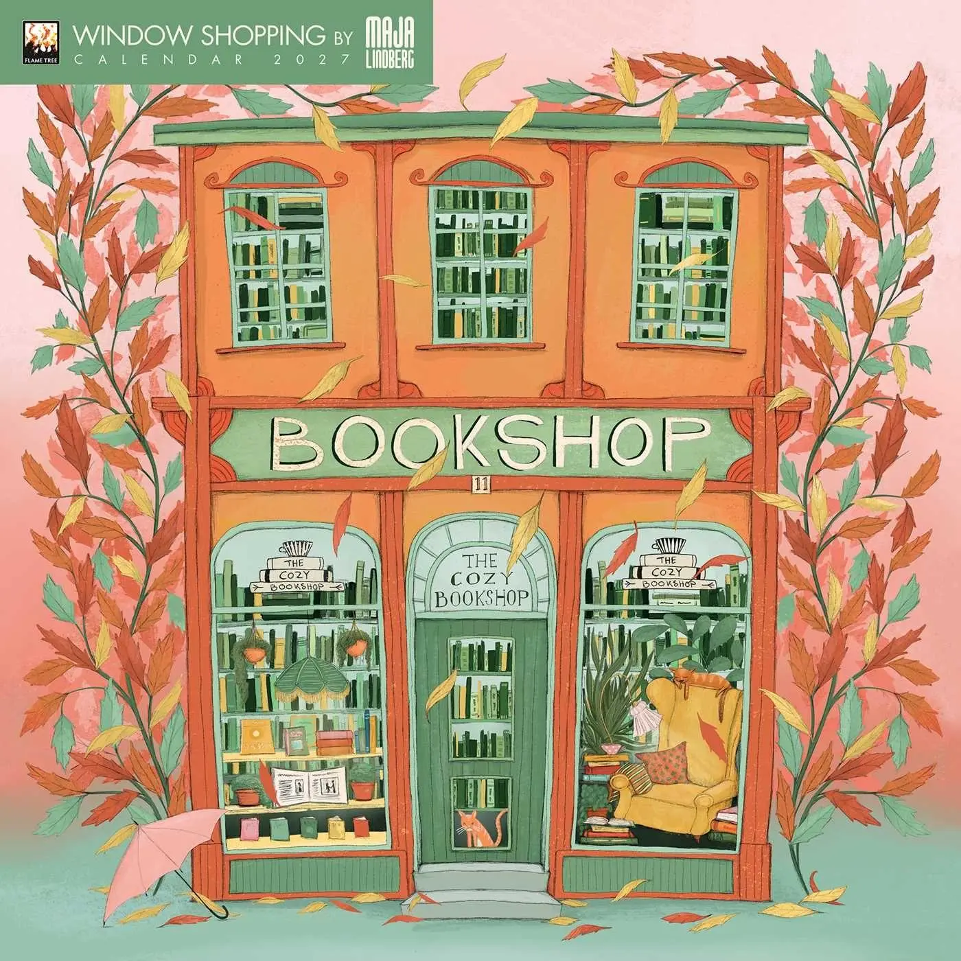 Window Shopping by Maja Lindberg - Schaufensterbummel 2027 - Kunstkalender 2027 - Original Flame Tree Publishing-Kalender [Kalender]
