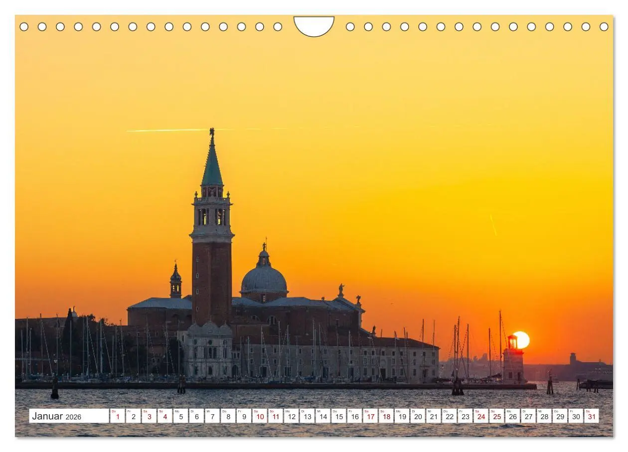 Bild: 9783457580721 | Venedig und Burano - Lagunenstadt und bunte Häuser (Wandkalender...