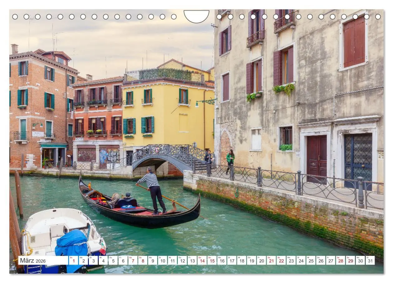 Bild: 9783457580721 | Venedig und Burano - Lagunenstadt und bunte Häuser (Wandkalender...