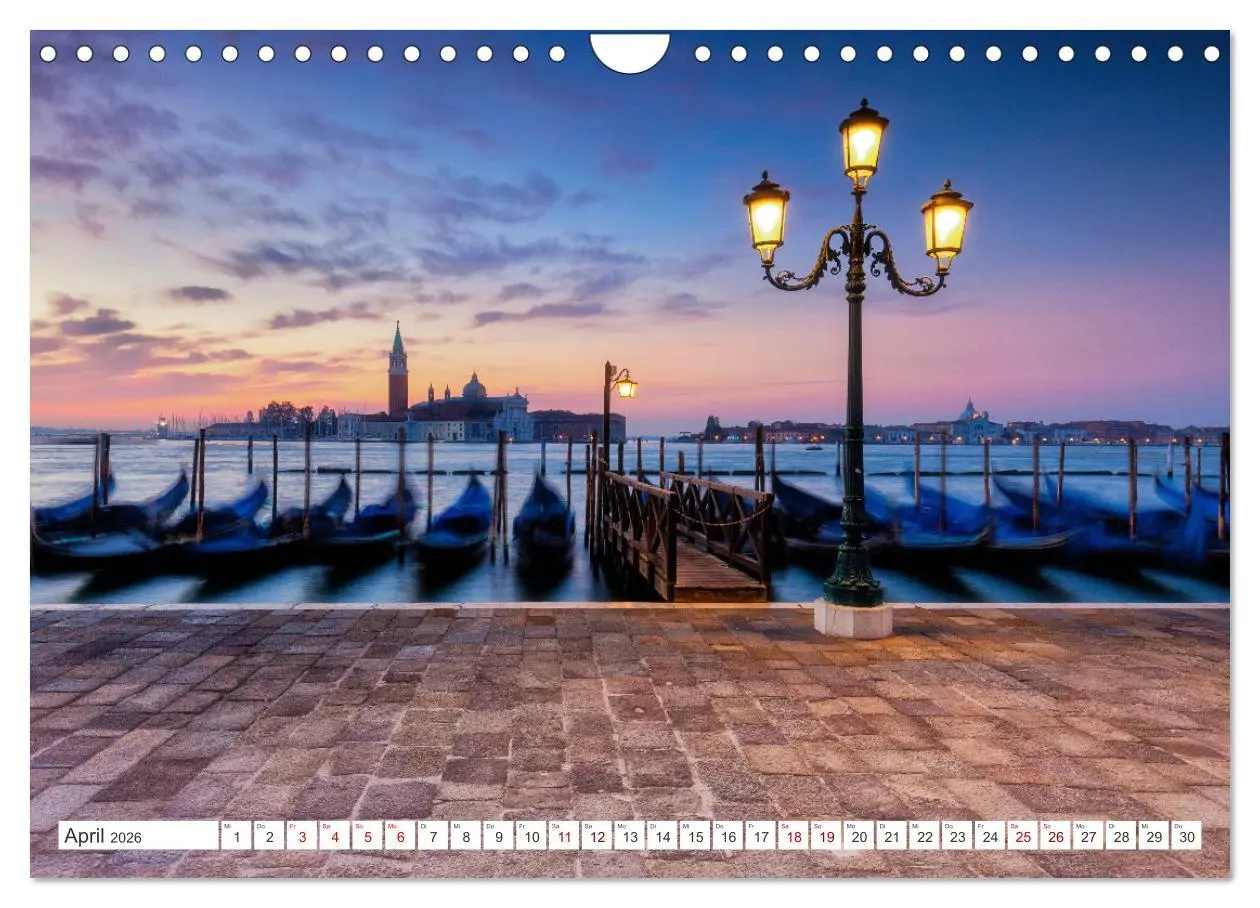 Bild: 9783457580721 | Venedig und Burano - Lagunenstadt und bunte Häuser (Wandkalender...