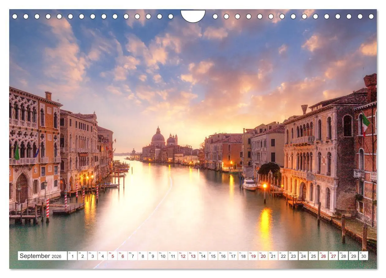 Bild: 9783457580721 | Venedig und Burano - Lagunenstadt und bunte Häuser (Wandkalender...