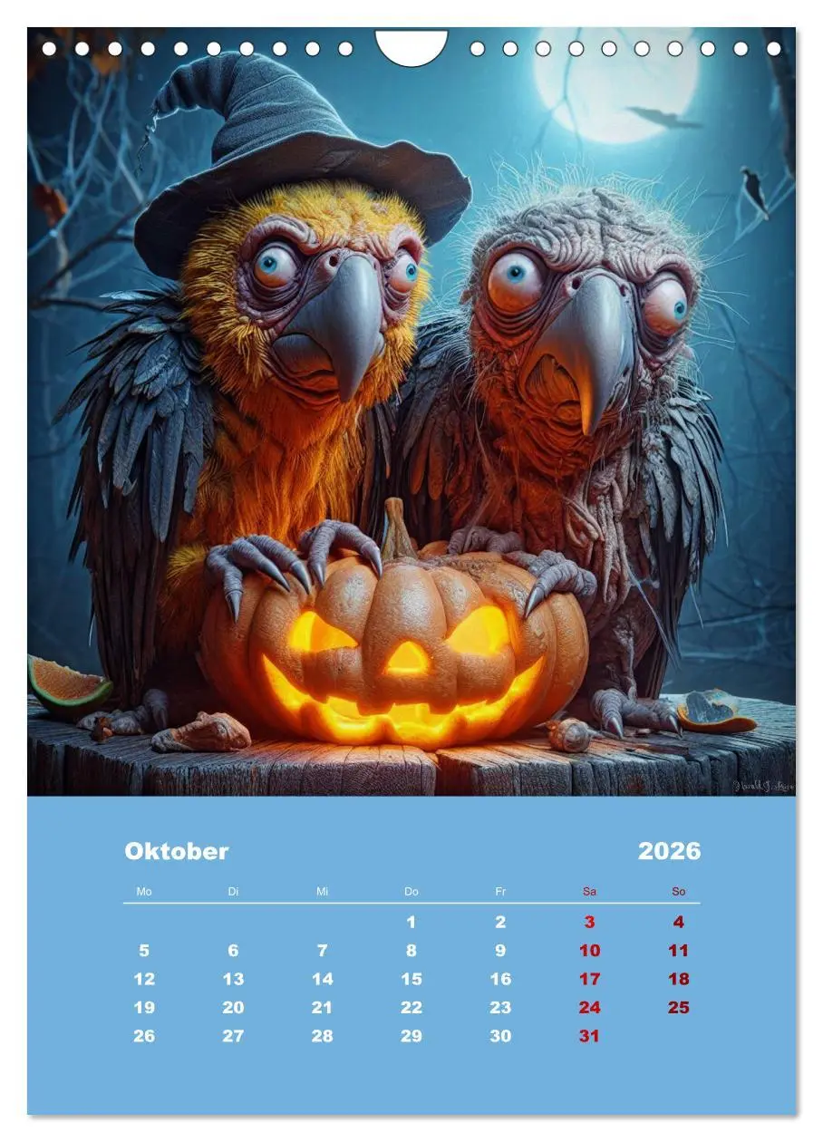 Bild: 9783516290721 | Waldo und Stefler (Wandkalender 2026 DIN A4 hoch), CALVENDO...