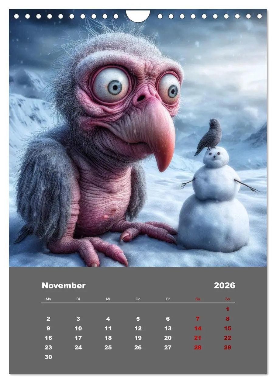 Bild: 9783516290721 | Waldo und Stefler (Wandkalender 2026 DIN A4 hoch), CALVENDO...