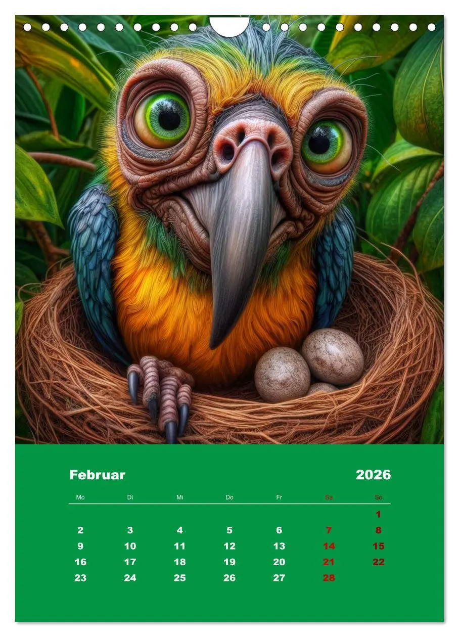 Bild: 9783516290721 | Waldo und Stefler (Wandkalender 2026 DIN A4 hoch), CALVENDO...