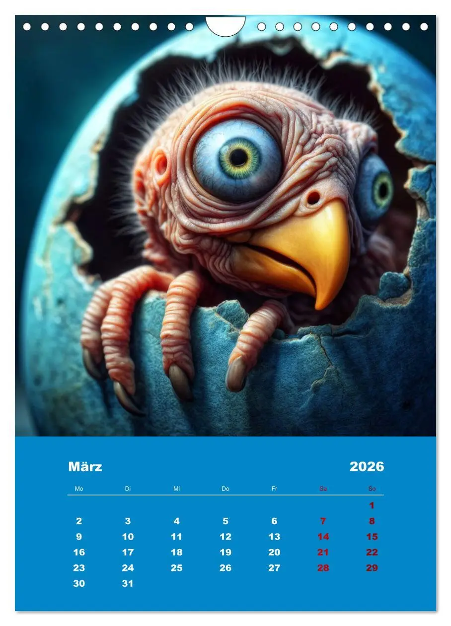 Bild: 9783516290721 | Waldo und Stefler (Wandkalender 2026 DIN A4 hoch), CALVENDO...