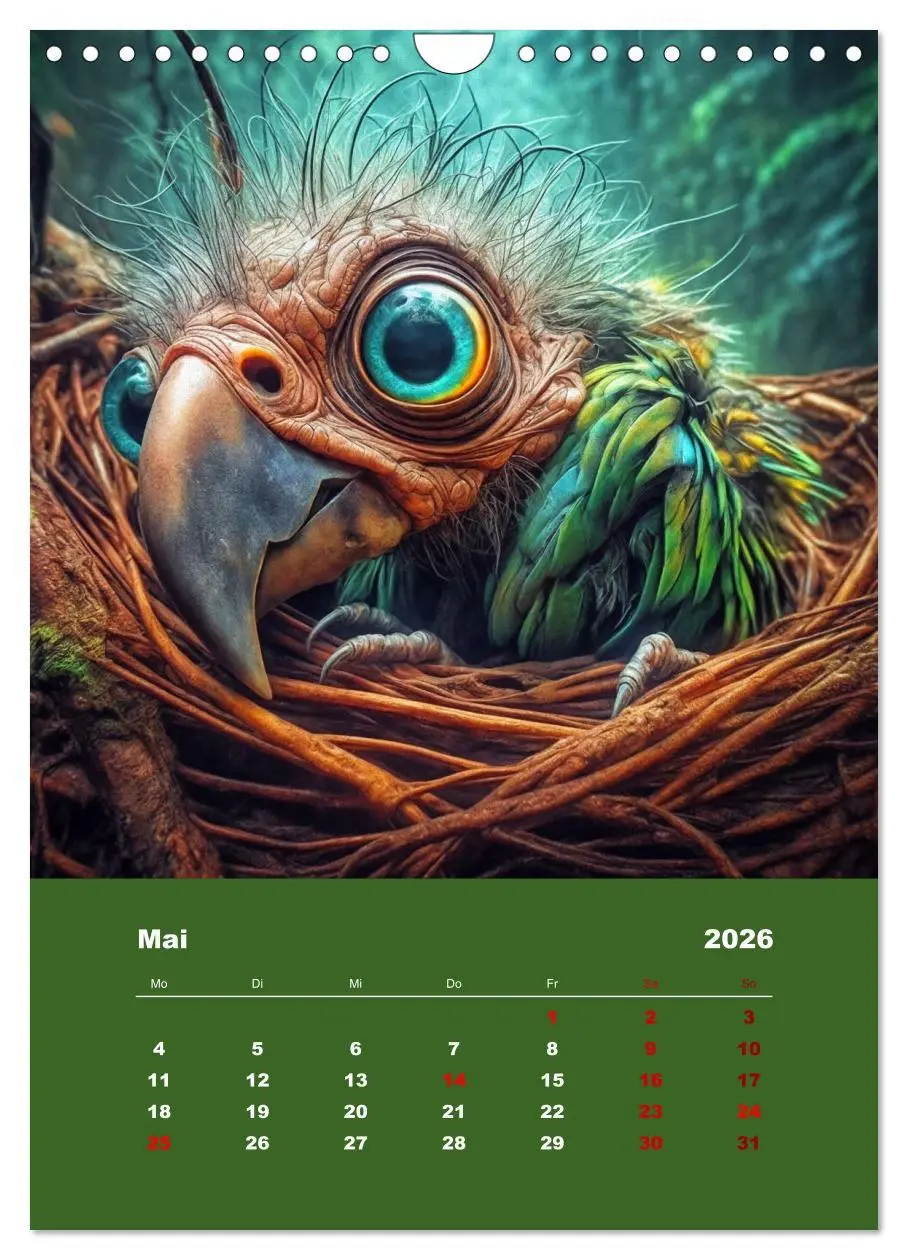 Bild: 9783516290721 | Waldo und Stefler (Wandkalender 2026 DIN A4 hoch), CALVENDO...