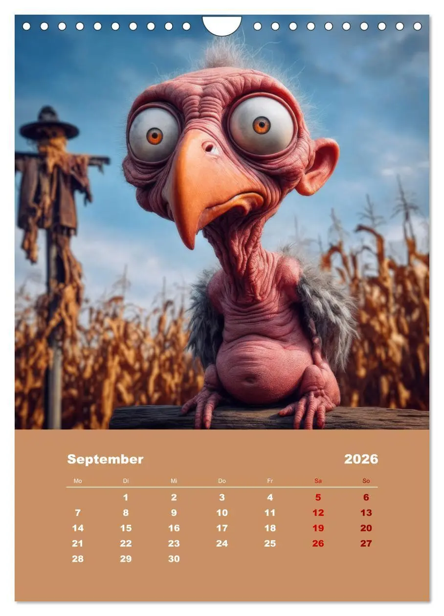 Bild: 9783516290721 | Waldo und Stefler (Wandkalender 2026 DIN A4 hoch), CALVENDO...