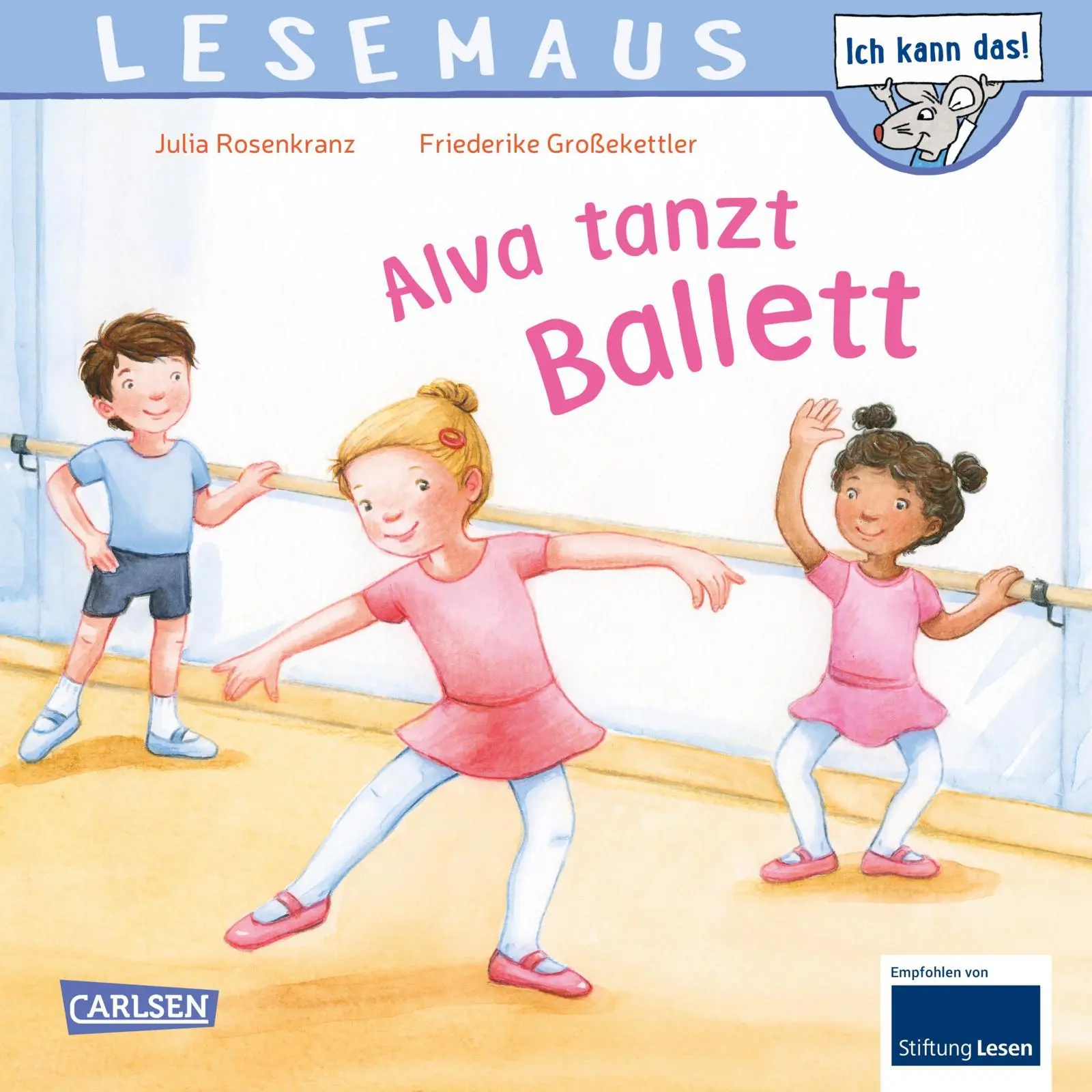 Cover: 9783551080721 | LESEMAUS 27: Alva tanzt Ballett | Julia Rosenkranz | Taschenbuch