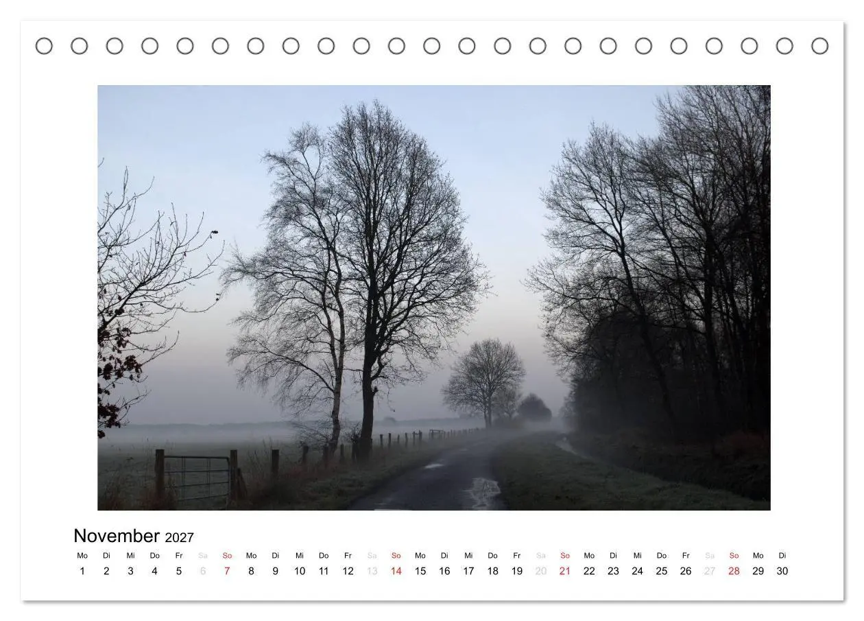 Bild: 9783569900721 | Winter im Teufelsmoor (Tischkalender 2027 DIN A5 quer), CALVENDO...