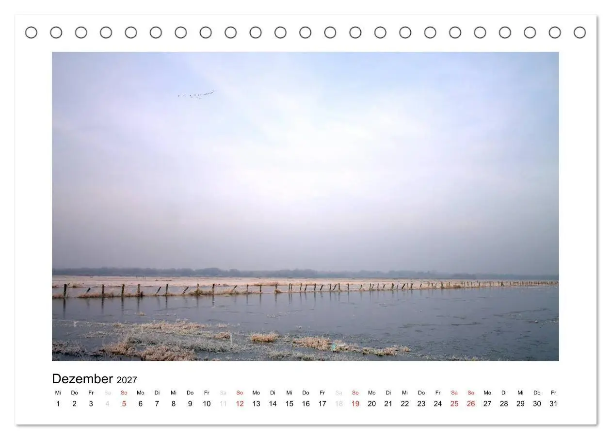 Bild: 9783569900721 | Winter im Teufelsmoor (Tischkalender 2027 DIN A5 quer), CALVENDO...