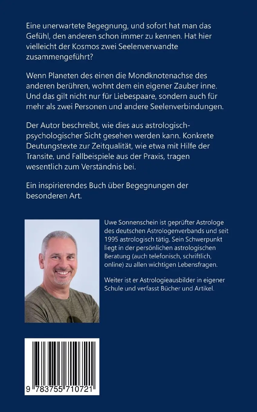 Rückseite: 9783755710721 | Kosmische Seelenverwandtschaften | Uwe Sonnenschein | Taschenbuch