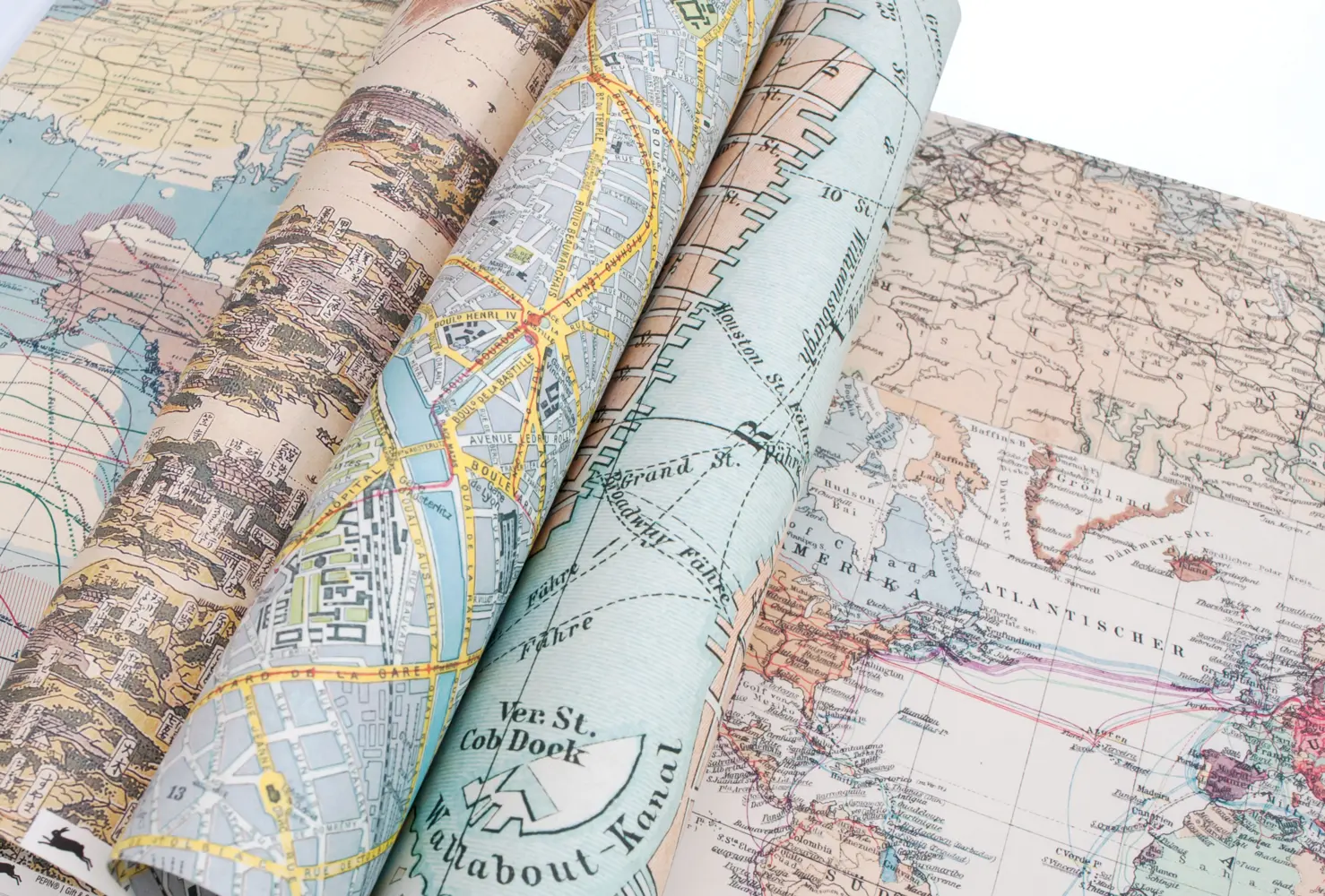 Bild: 9789460090721 | Maps.Vol. 60 | Gift &amp; Creative Paper Book Vol. 60 | Pepin van Roojen
