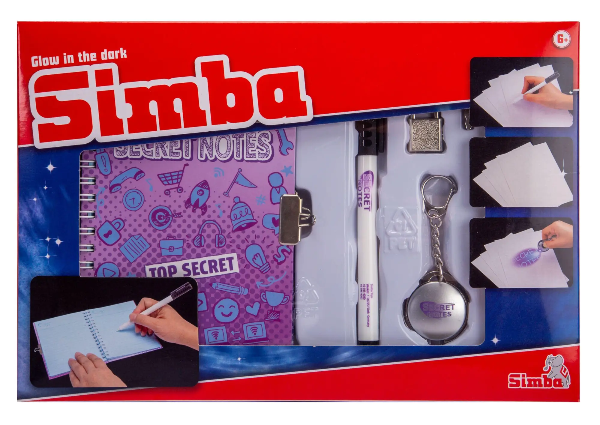 Bild: 4006592540821 | Secret Notes Set | Beschäftigung (Simba) | 105954082 | Deutsch | 2025