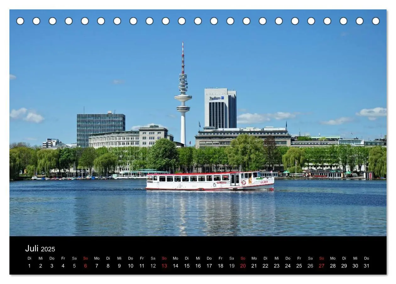 Bild: 9783435620821 | Hamburg . Das Tor zur Welt... (Tischkalender 2025 DIN A5 quer),...