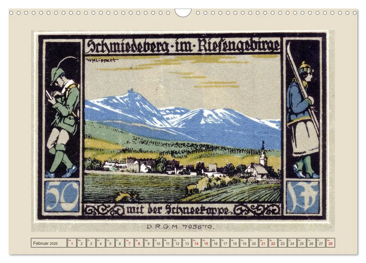 Bild: 9783457260821 | Gruß von der Schneekoppe (Wandkalender 2026 DIN A3 quer), CALVENDO...