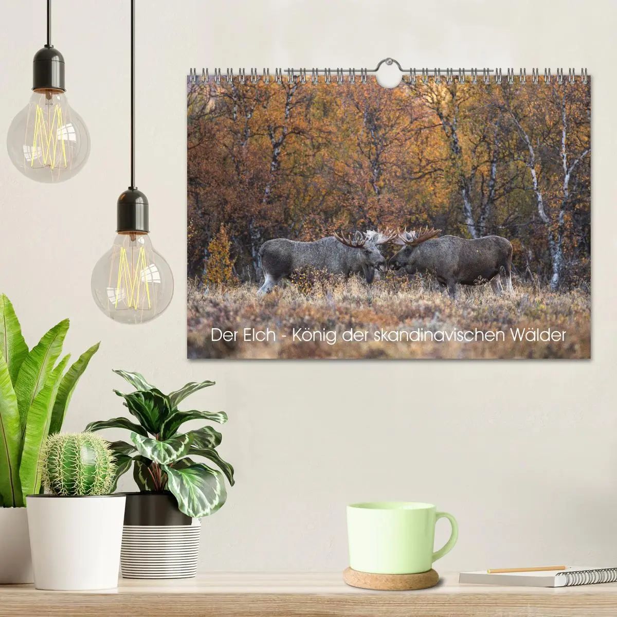 Bild: 9783457570821 | Der Elch - König der skandinavischen Wälder (Wandkalender 2026 DIN...