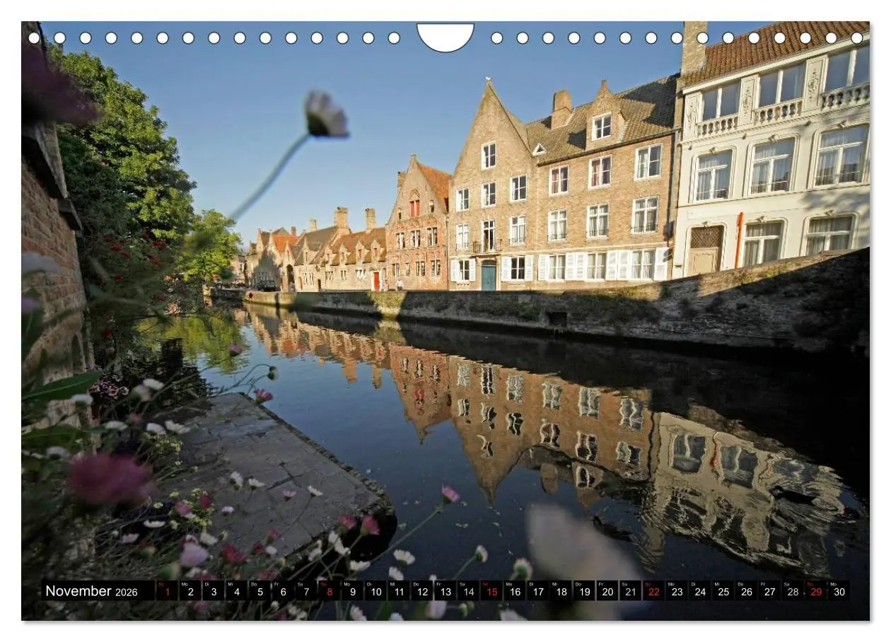 Bild: 9783516110821 | Brügge - Belgien (Wandkalender 2026 DIN A4 quer), CALVENDO...