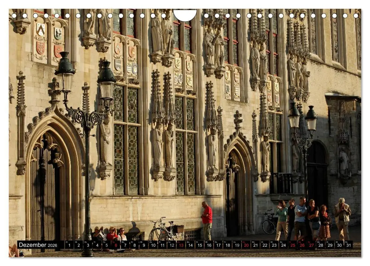 Bild: 9783516110821 | Brügge - Belgien (Wandkalender 2026 DIN A4 quer), CALVENDO...