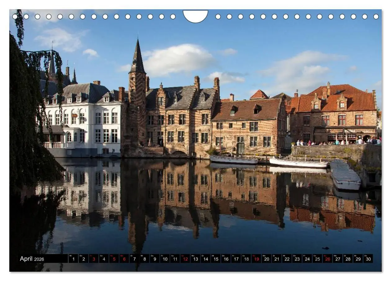 Bild: 9783516110821 | Brügge - Belgien (Wandkalender 2026 DIN A4 quer), CALVENDO...