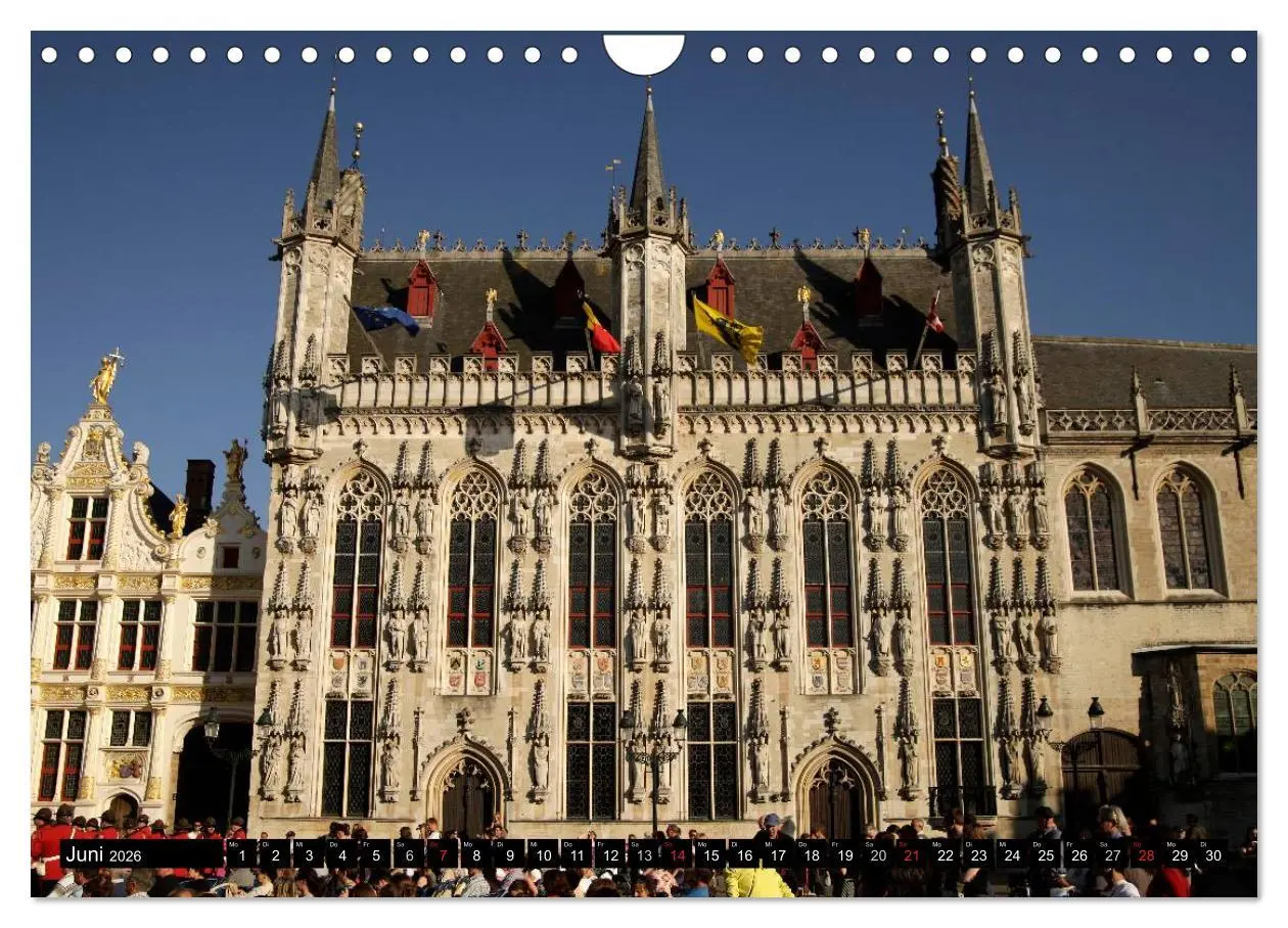 Bild: 9783516110821 | Brügge - Belgien (Wandkalender 2026 DIN A4 quer), CALVENDO...