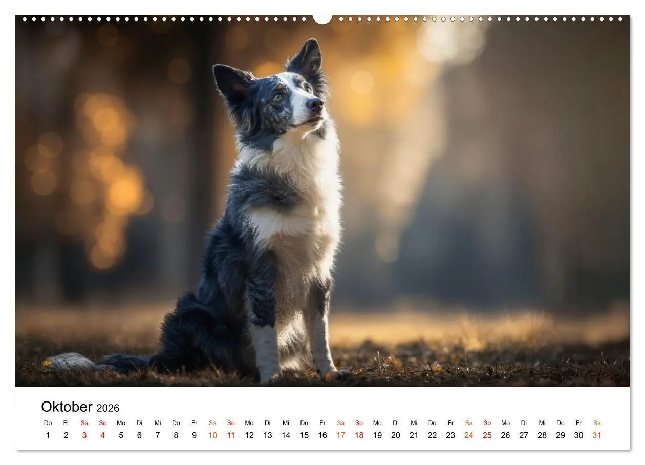 Bild: 9783516730821 | Border Collies Hüteprofis (Wandkalender 2026 DIN A2 quer), CALVENDO...