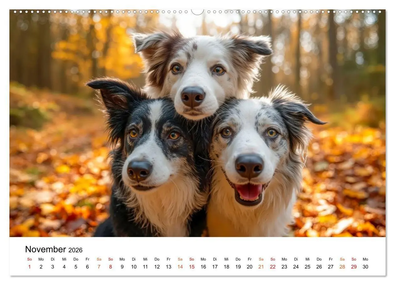 Bild: 9783516730821 | Border Collies Hüteprofis (Wandkalender 2026 DIN A2 quer), CALVENDO...