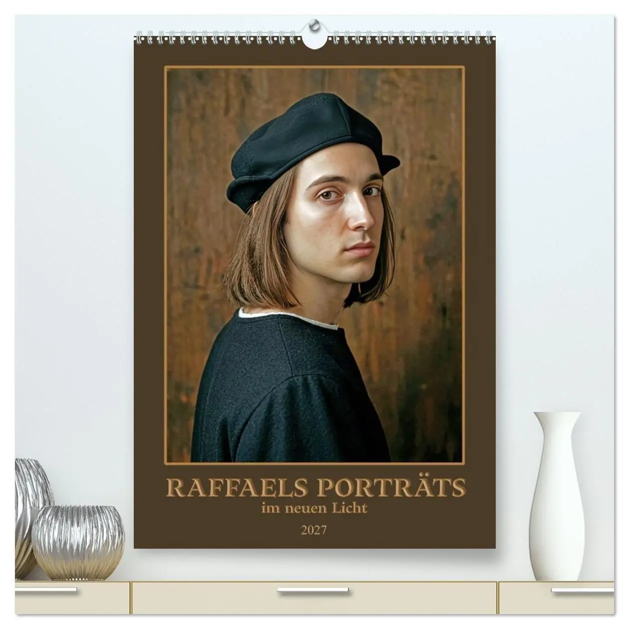 Cover: 9783594260821 | Raffaels Porträts im neuen Licht (hochwertiger Premium Wandkalender...