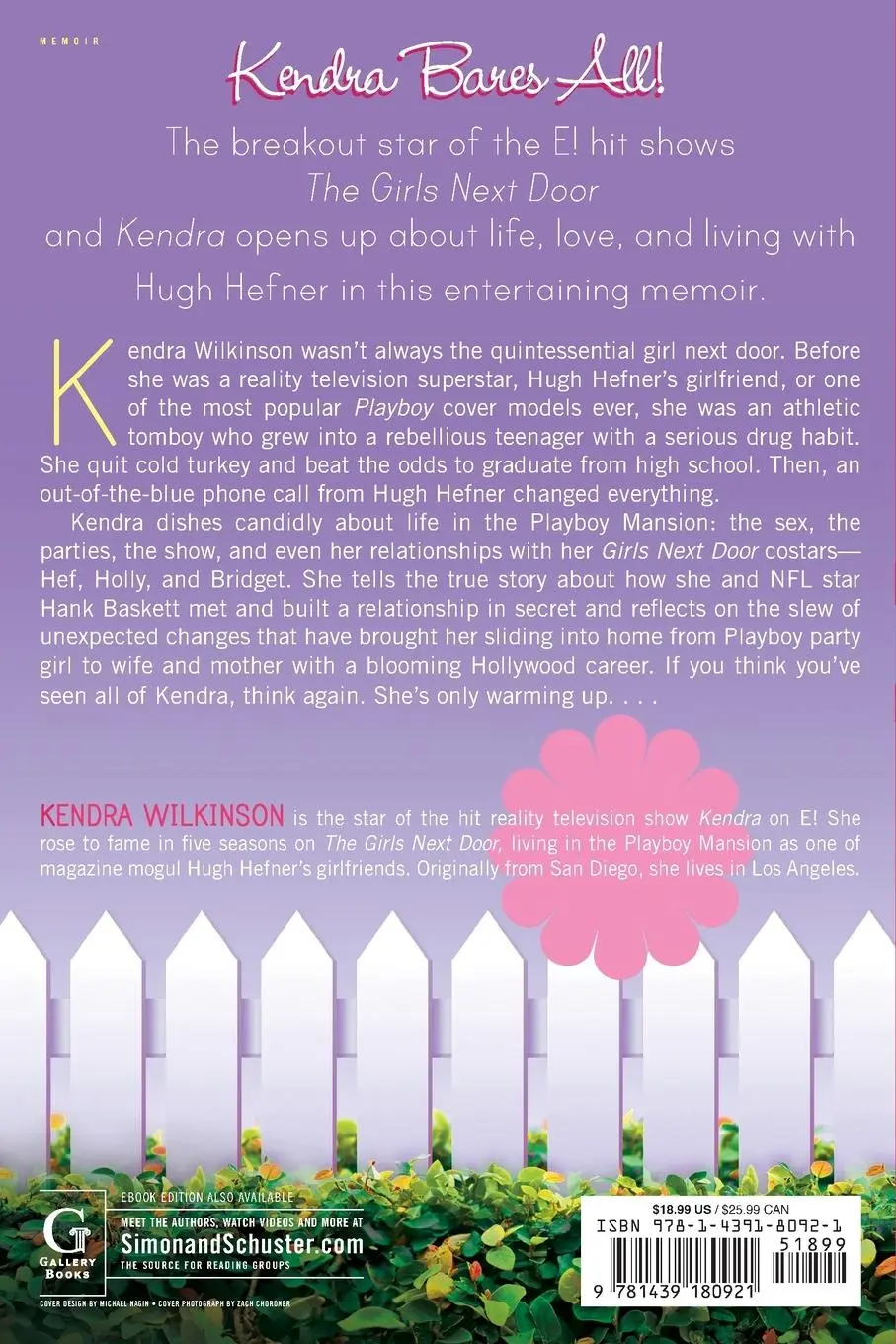 Rückseite: 9781439180921 | Sliding Into Home | Kendra Wilkinson (u. a.) | Taschenbuch | Englisch