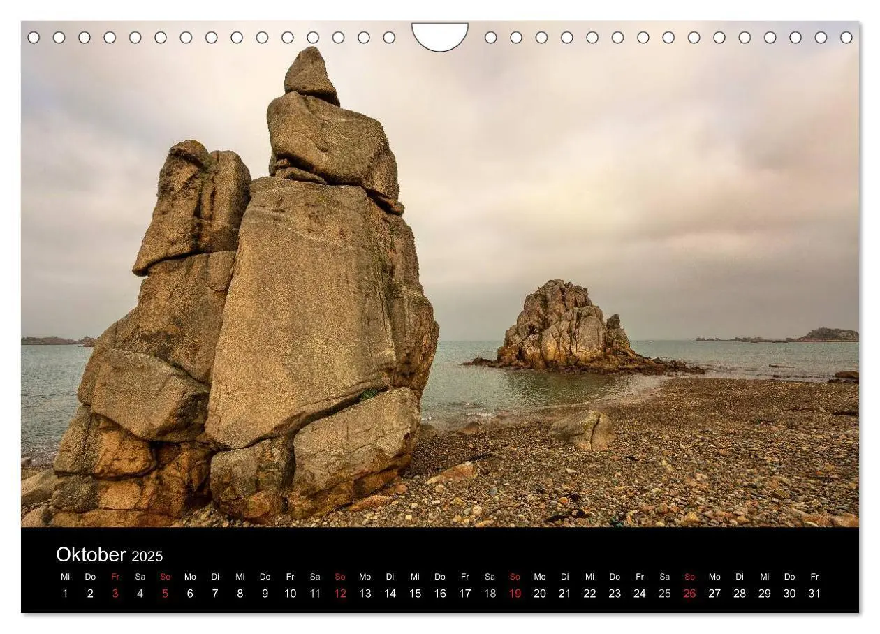 Bild: 9783435540921 | Bretagne entlang der Küste (Wandkalender 2025 DIN A4 quer),...