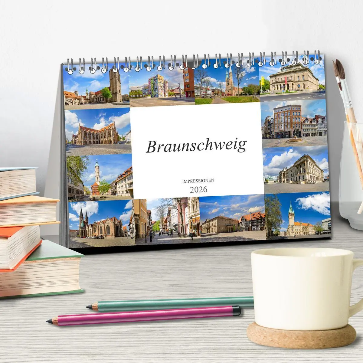 Bild: 9783457700921 | Braunschweig Impressionen (Tischkalender 2026 DIN A5 quer),...