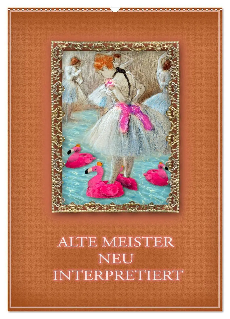 Cover: 9783516340921 | Alte Meister neu interpretiert (Wandkalender 2026 DIN A2 hoch),...